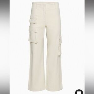 Wilfred Free Aritzia Wide Leg Cargo Pants in Birch